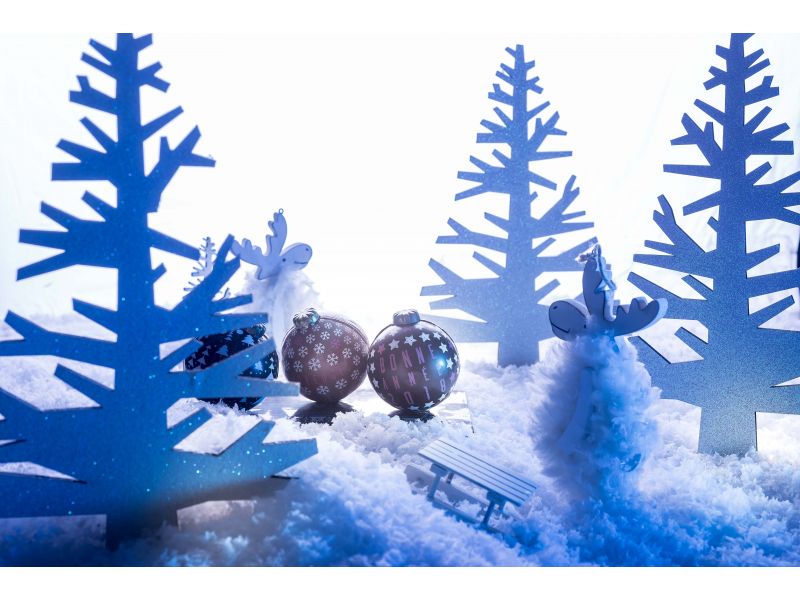 ambiance boules de noel