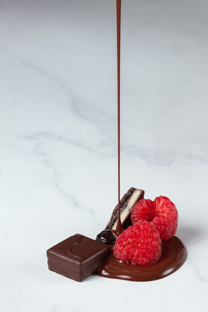 chocolat framboise maison dufoux